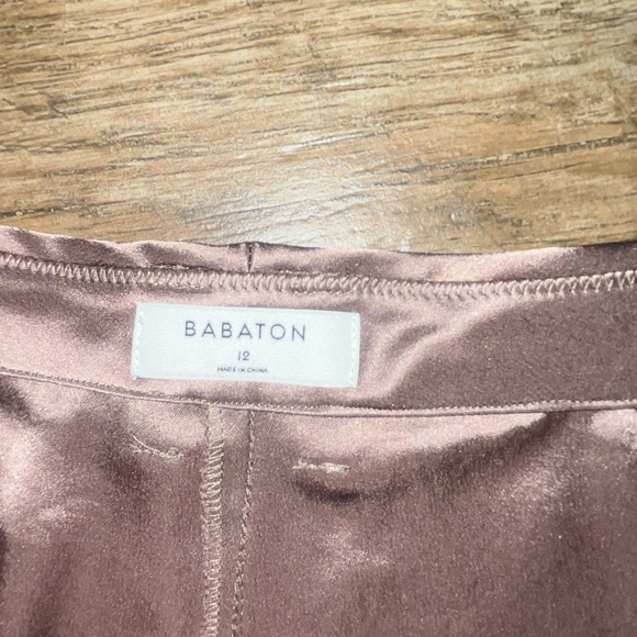 Aritzia Babaton Refined Satin Cargo Pant - Picture 6 of 7